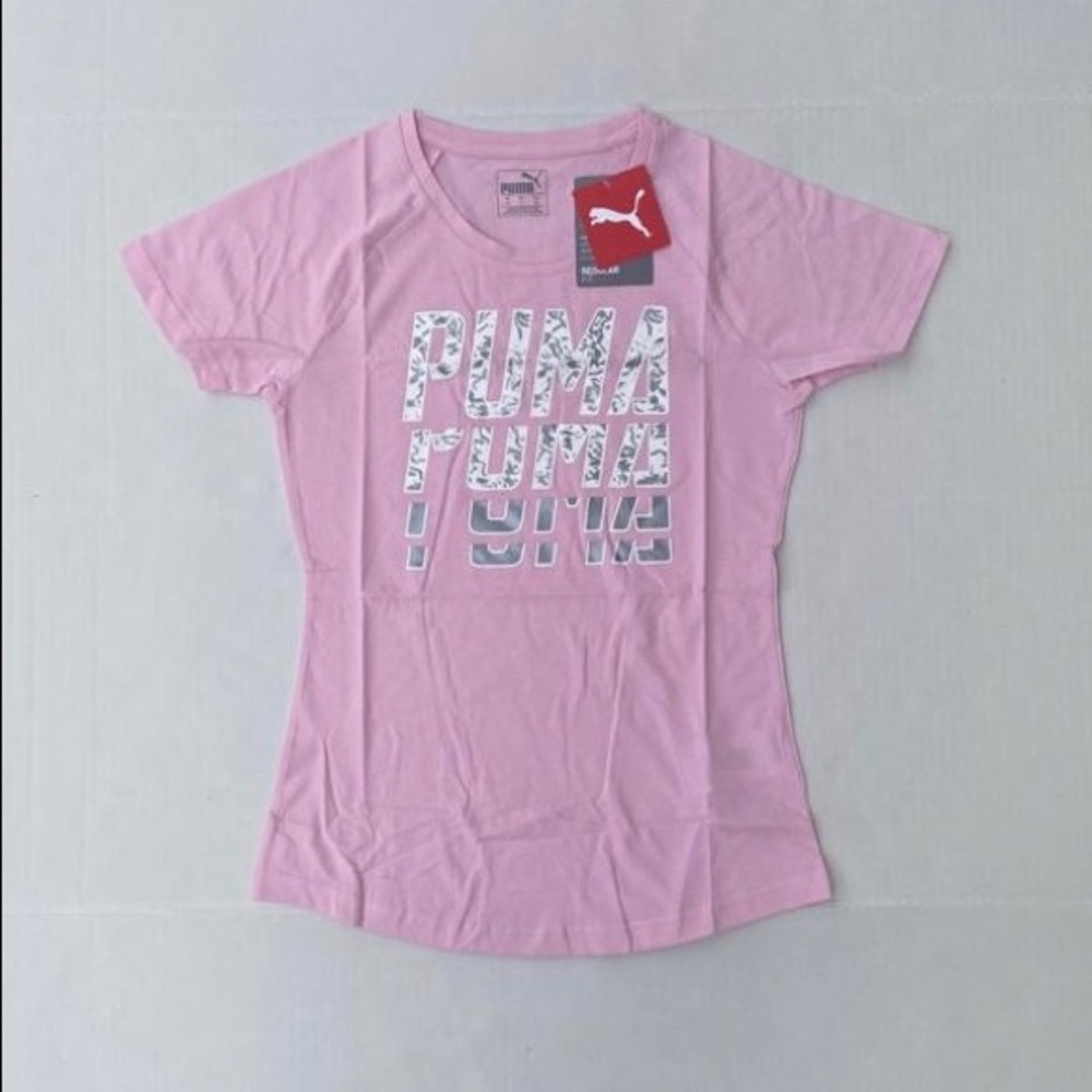 Puma Font Graphic Women's Tee Size XS - Picture 2 of 5